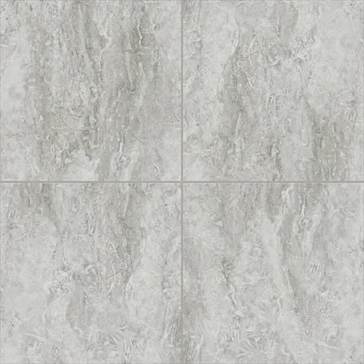 Centura Vinyl Tile UltraCeramic by American Biltrite Castelli Marble Grey 18" x 18"