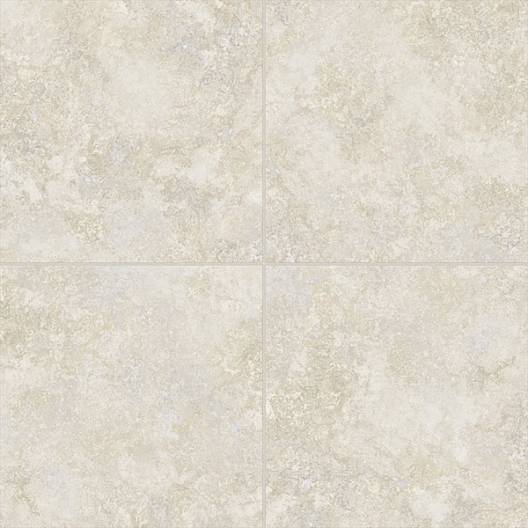 Centura Vinyl Tile UltraCeramic by American Biltrite Fine Travertine White 18" x 18"