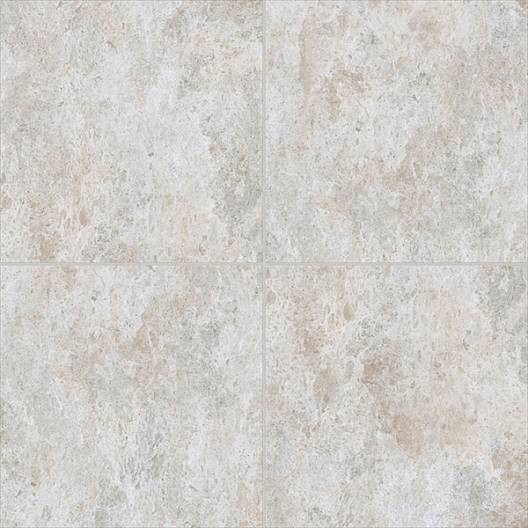 Centura Vinyl Tile UltraCeramic by American Biltrite Natural Sandstone White 18" x 18"