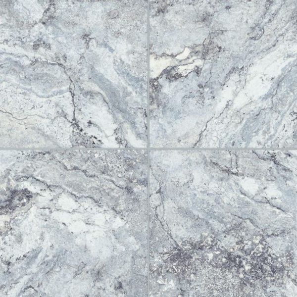 Armstrong Vinyl Tiles Alterna Fog Lapis Glue Down 16" x 16"