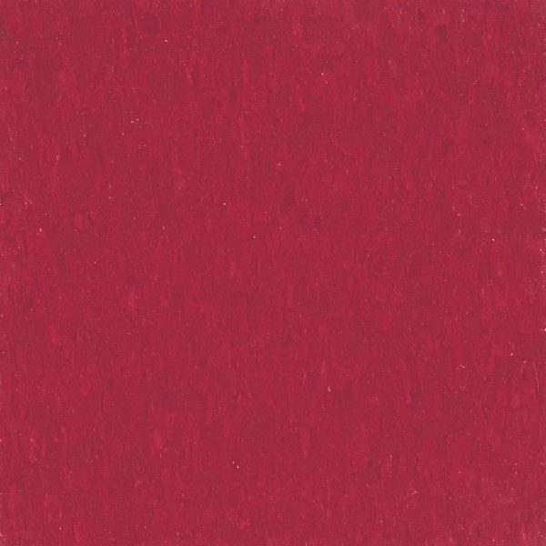 Armstrong Vinyl Tile Standard Excelon Imperial Texture Cherry Red Glue Down 12" x 12"