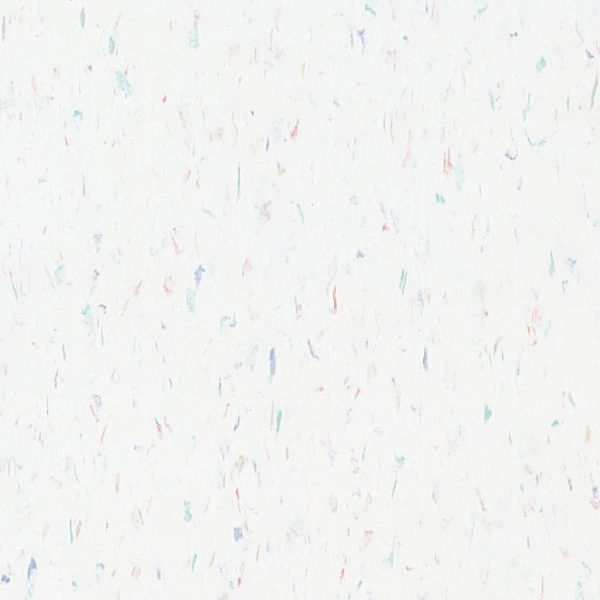 Armstrong Vinyl Tiles Standard Excelon Imperial Texture Carnival White Glue Down 12" x 12"