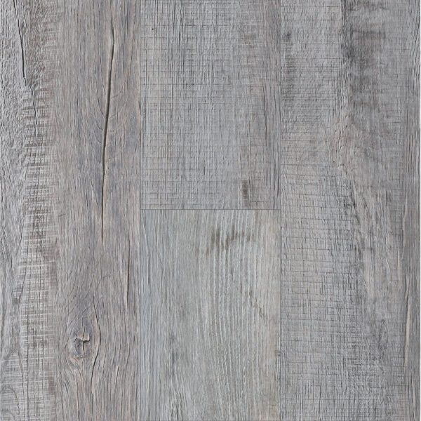 Next Floor Vinyl Planks StoneCast Incredible Silver Rustic Oak Click Lock 7" x 48"