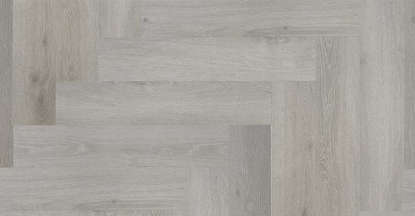 Grandeur Flooring Vinyl Planks Designer Click Lock Herringbone Rice Lake 5" x 24"
