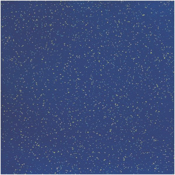 Johnsonite Multi-Functional Rubber Sports Flooring Microtone Strong Blue Kj8 Tile 23" x 23"