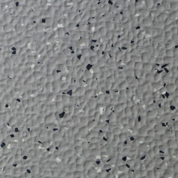 Johnsonite Defiant Oil and Grease Resistant Tile - 1/8" Hammered Speckled #277 Cold Front - Tile 24" x 24"