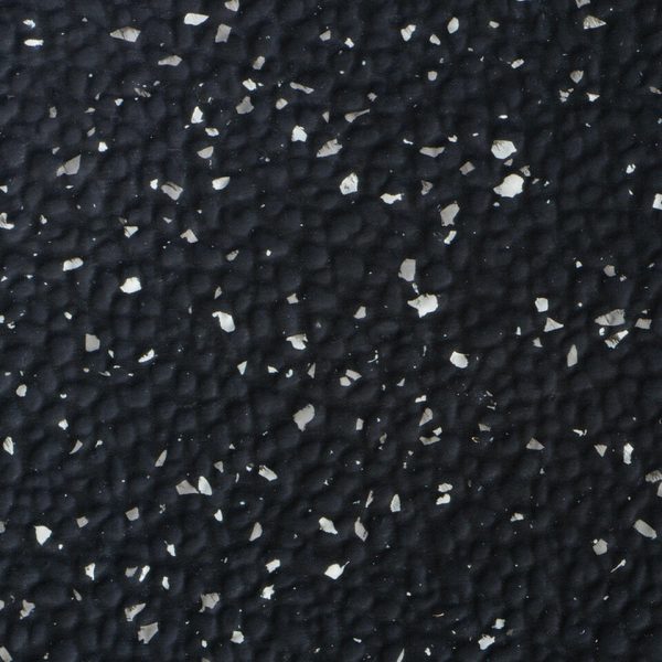 Johnsonite Defiant Oil and Grease Resistant Tile - 1/8" Hammered Speckled #733 Molten - Tile 24" x 24"