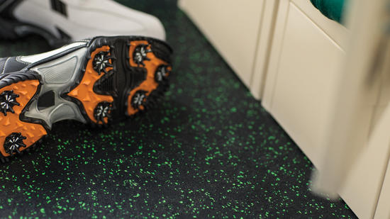 Johnsonite Replay Multi-Functional and Sports Rubber Sheet and Tile - Speckled #RA4 Gala - Tile 24" x 24"
