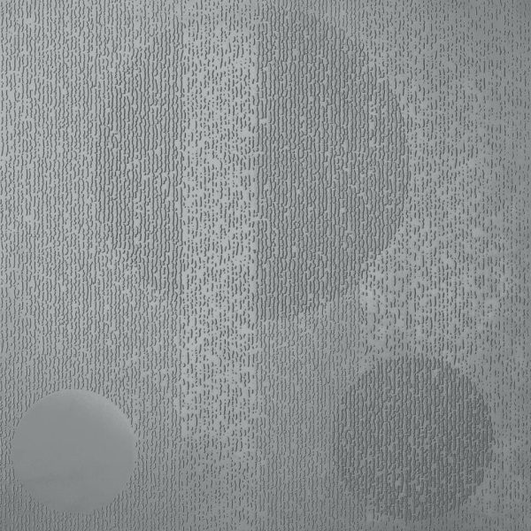 Johnsonite Rubber Tile Circulinity Tricycle #28 Medium Grey 24" x 24"