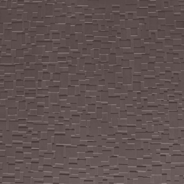 Johnsonite Solid Color - 1/8" Cubis Solid #132 Espresso - Tile 24" x 24"
