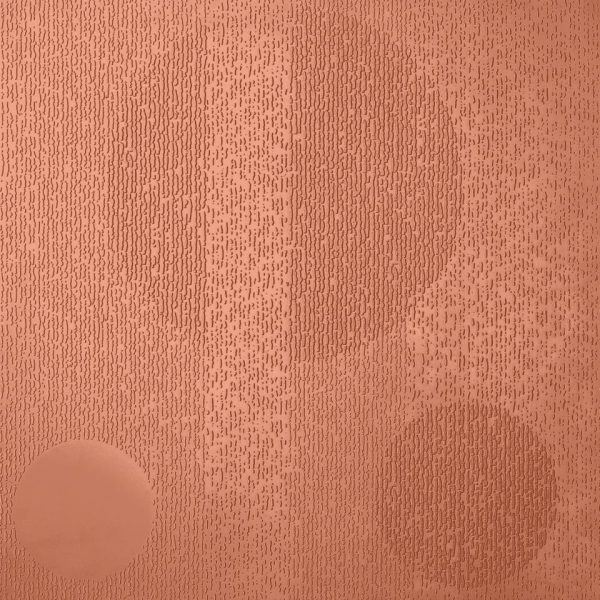 Johnsonite Rubber Tile Circulinity Tricycle #62 Tangerine Tango 24" x 24"