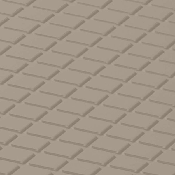 Johnsonite Solid Color - 1/8" Diamond Solid #49 Beige - Tile 24" x 24"