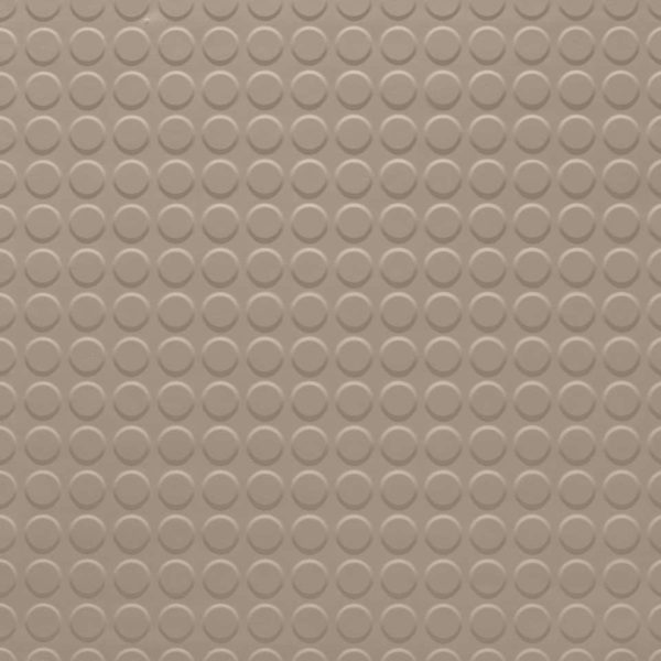 Johnsonite Solid Color - 1/8" Raised Round Solid #129 Silk - Tile 24" x 24"