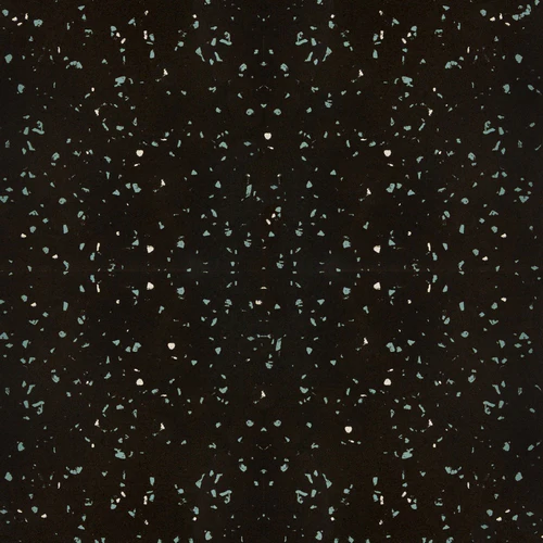 ROPPE Rubber Tiles Tuflex Titan Square #978 Pacific 27" x 27" - 9.5 mm