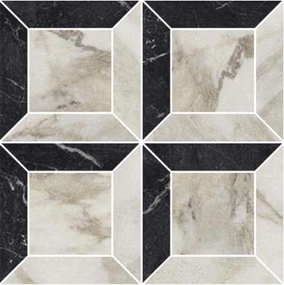 Centura Mosaic Tiles Livingstone Matte Quadri Caldo 10-1/4" x 10-1/4"