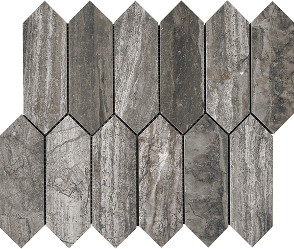 Centura Mosaic Terra Marble Metalicus Polished 10" x 13"