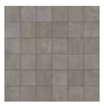 Centura Mosaic Area Anthracite Matte 12" x 12"