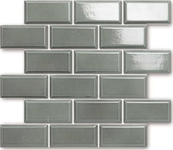 centura mosaic castle pewter glossy 12" x 12" 1 centura mosaic castle pewter glossy 12" x 12"