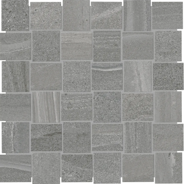 Anatolia Mosaic Basketweave Davenport Mica Matte 12" x 12"