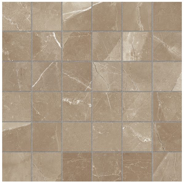 Anatolia Mosaic Classic Pulpis Moca Matte 12" x 12"