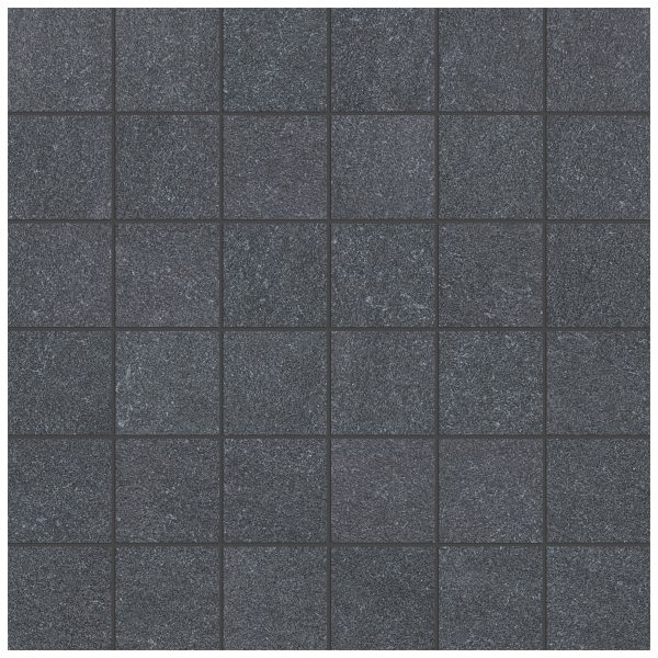 Anatolia Mosaic Notion Carbon Matte 12" x 12"