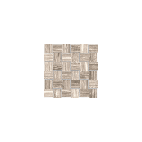 Anatolia Mosaic Basketweave Eramosa Clay Matte 12" x 12"