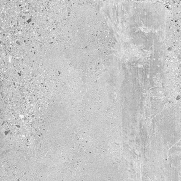 Planchers 1867 Floor Tiles Stone Cement Grey Matte 24" x 48"