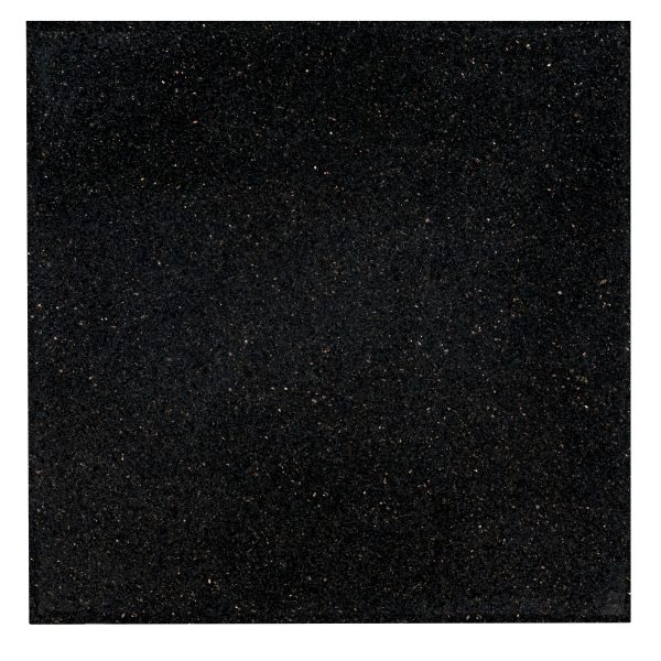 MSI Surfaces Floor Tiles Granite Countertops Black Galaxy Polished 24" x 24"