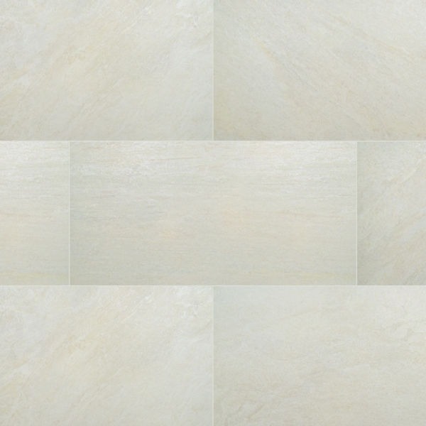 MSI Surfaces Floor Tiles Arterra Legions Quartz White Matte 24" x 48"