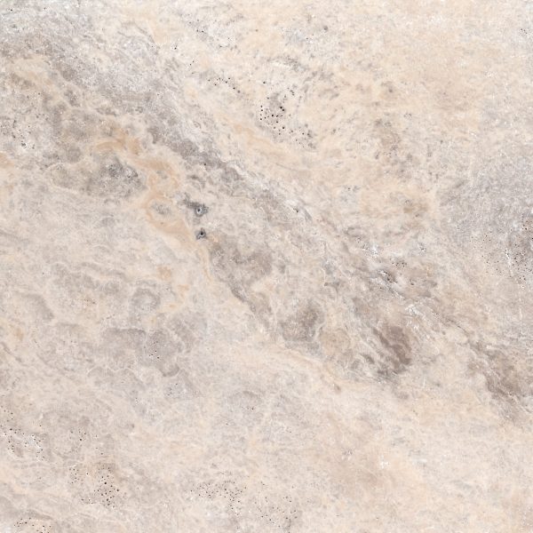 MSI Surfaces Floor Tiles Natural Stone Pavers Silver Travertine Tumbled 24" x 24"