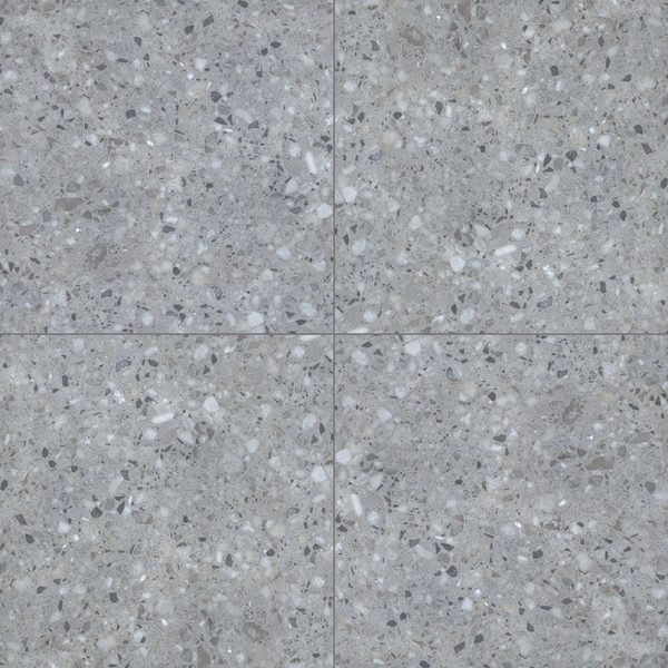 MSI Surfaces Floor Tiles Arterra Pavers Matte Terrazo Gris 24" x 24"