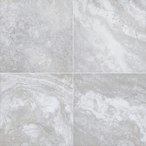 MSI Surfaces Floor Tiles Arterra Pavers Matte Argento Travertino 24" x 24"