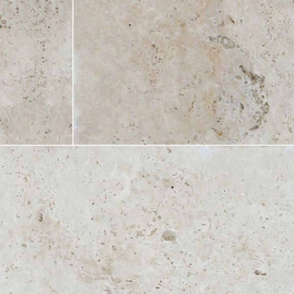 MSI Surfaces Floor Tiles Natural Stone Pavers Tuscany Beige Tumbled 8" x 16"