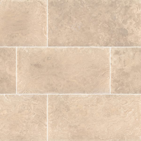 MSI Surfaces Floor Tiles Tuscany Platinum Honed 12" x 24"