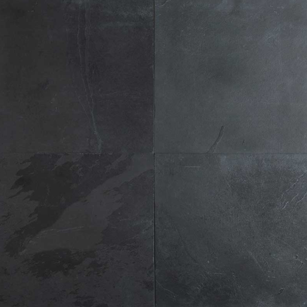 MSI Surfaces Floor Tiles Montauk Black Gauged 12" x 12"