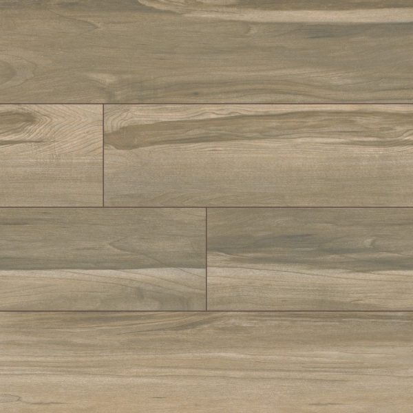MSI Surfaces Floor Tiles Carolina Timber Saddle Gray-Dark Matte 6" x 24"