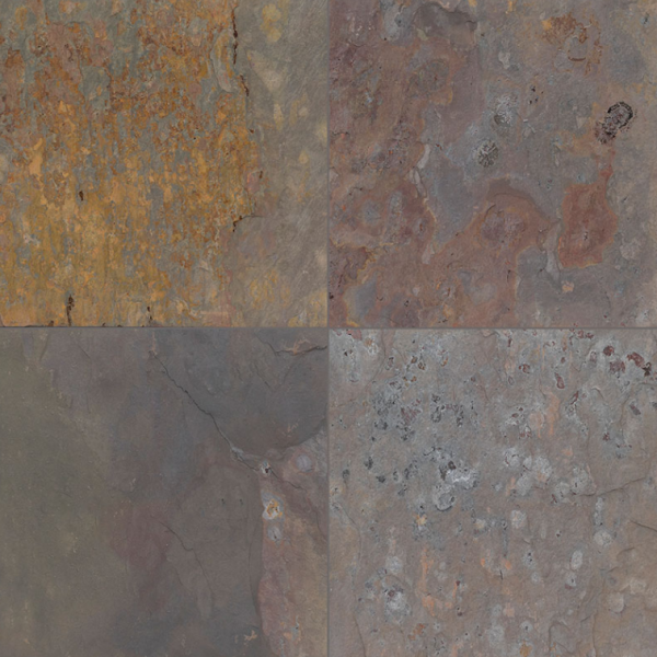 MSI Surfaces Floor Tiles Multi Classic MultiColor Gauged 12" x 12"