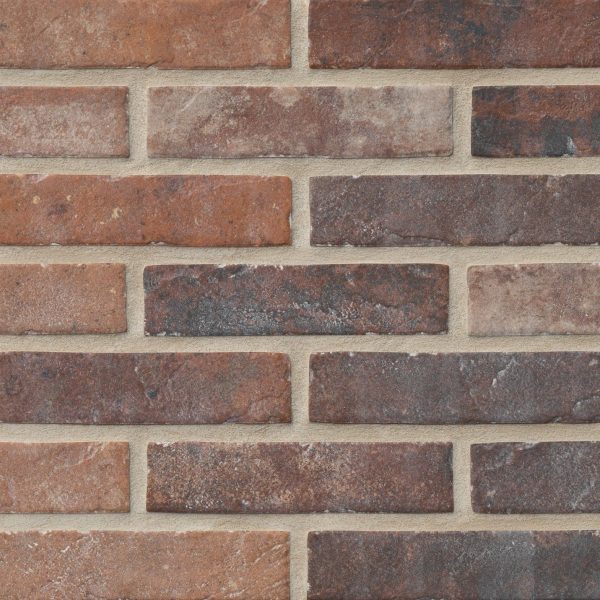 MSI Surfaces Floor Tiles Capella Red Orange Matte 2-1/3" x 10"