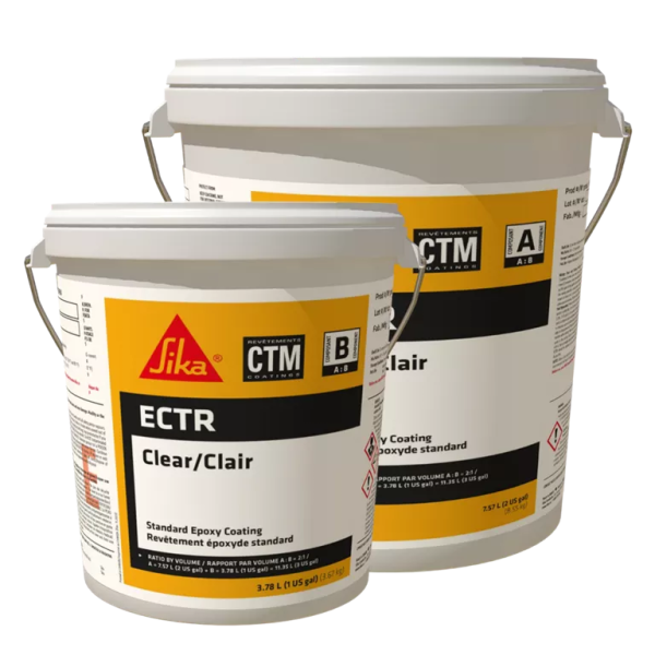 Sika Epoxy Coating Kit ECTR Clear 11.35 L