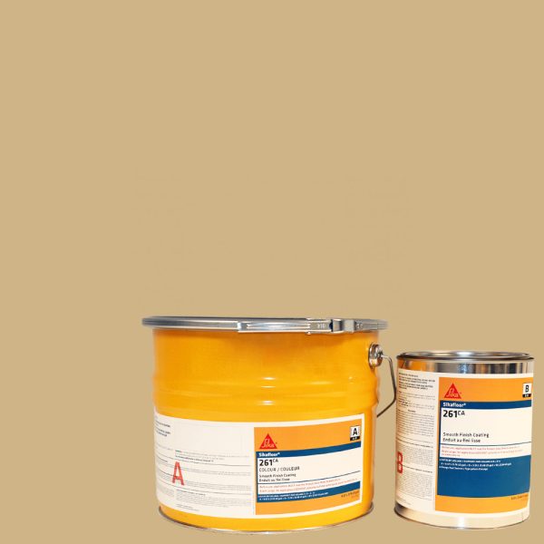 Sika Smooth Finish Coating Sikafloor-261 Ca RAL 1001 Beige Part A + B - 10 L