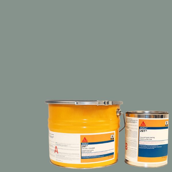 Sika Smooth Finish Coating Sikafloor-261 Ca RAL 7040 Window Grey Part A + B - 10 L