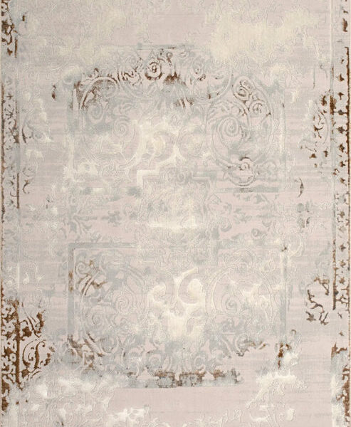 Beige Ivory Traditional Bordered Living Room Bedroom Area Rug - 1'10" X 2'11"