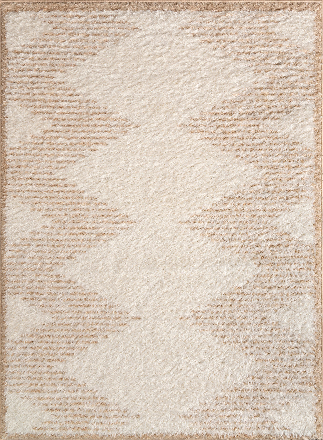 cream beige abstract fluffy thick shaggy area rug for living room, bedroom - 9' x 12'5" 1 cream beige abstract fluffy thick shaggy area rug for living room, bedroom - 9' x 12'5"