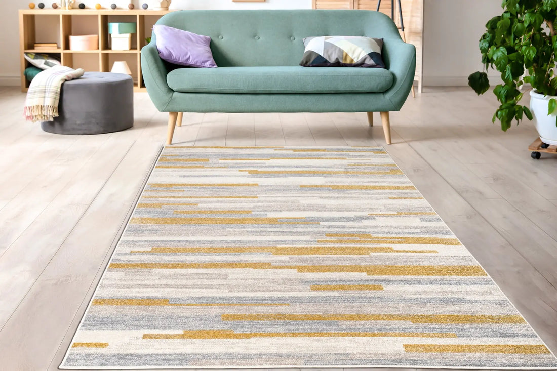 logan mustard yellow, grey abstract modern living room area rug - 2'7" x 4'11" 1 logan mustard yellow, grey abstract modern living room area rug - 2'7" x 4'11"
