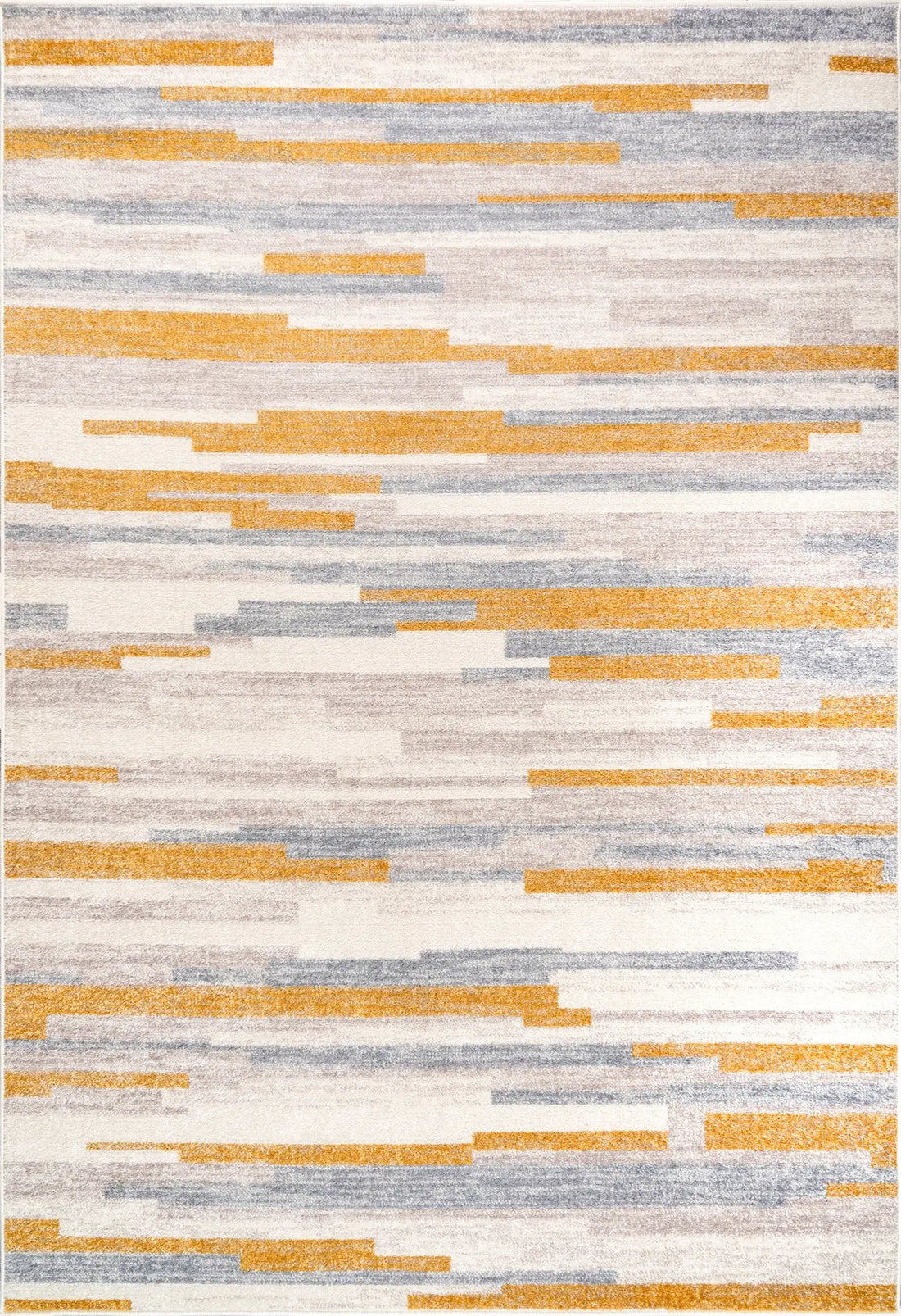 logan mustard yellow, grey abstract modern living room area rug - 2'7" x 4'11" 2 logan mustard yellow, grey abstract modern living room area rug - 2'7" x 4'11" - image 2