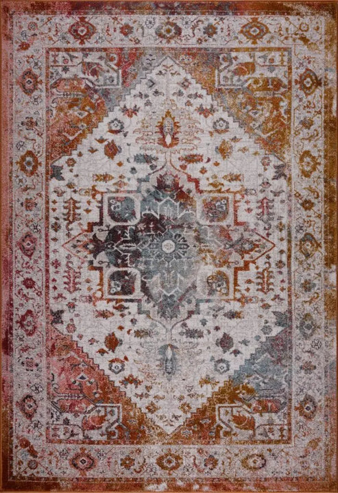 ladole modena traditional design turkish brown area rug - 2'7" x 9'10" 2 ladole modena traditional design turkish brown area rug - 2'7" x 9'10" - image 2