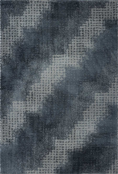 coquitlam shaggy gray micro-polyester area rug - 2'7" x 9'10" 2 coquitlam shaggy gray micro-polyester area rug - 2'7" x 9'10" - image 2