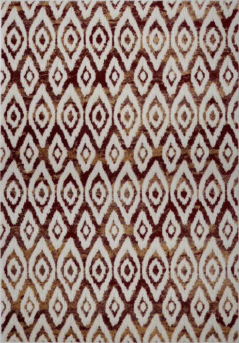 mars cream yellow pink area rug - 5'2" x 7'5" 2 mars cream yellow pink area rug - 5'2" x 7'5" - image 2