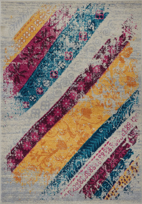 centre point cream area rug - 3'9" x 5'5" 1 centre point cream area rug - 3'9" x 5'5"