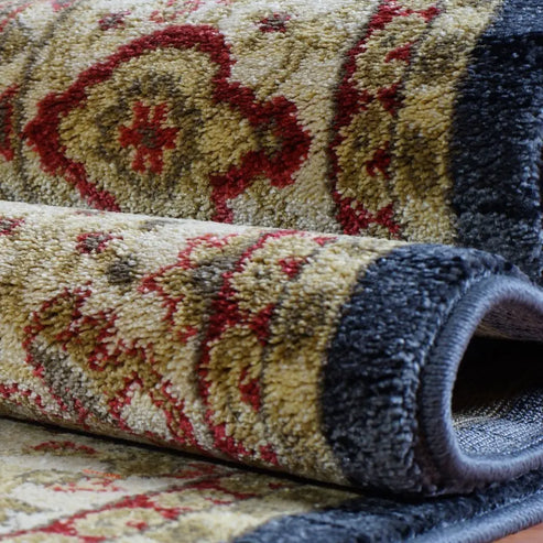 terra dark grey traditional area rug - 2'7" x 9'10" 2 terra dark grey traditional area rug - 2'7" x 9'10" - image 2
